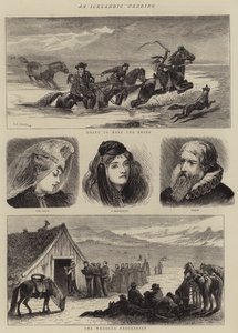 アイスランドの結婚式 作： Samuel Edmund Waller